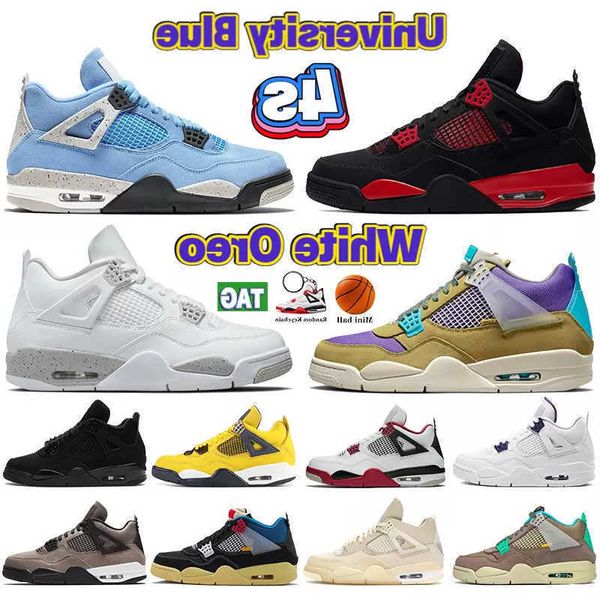 2022 new sail 4 4s mens basketball shoes sneakers rebellionaire heritage university blue fire red oreo bred black cat dark mocha white
2022 new sail 4 4s mens basketball shoes sneakers rebellionaire heritage university blue fire red oreo bred black cat dark mocha white