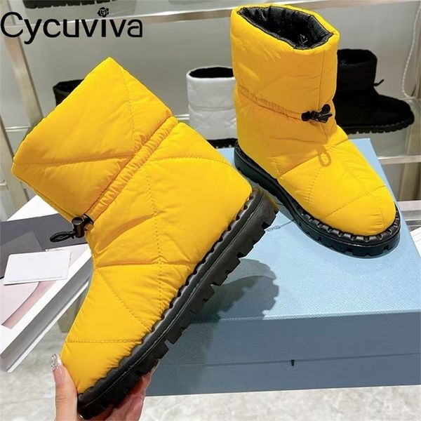 boots nylon fabric winter snow ankle boots for women waterproof warm platform short boots flat casual brand shoes women botas mujer 221007, Black
boots nylon fabric winter snow ankle boots for women waterproof warm platform short boots flat casual brand shoes women botas mujer 221007, Black