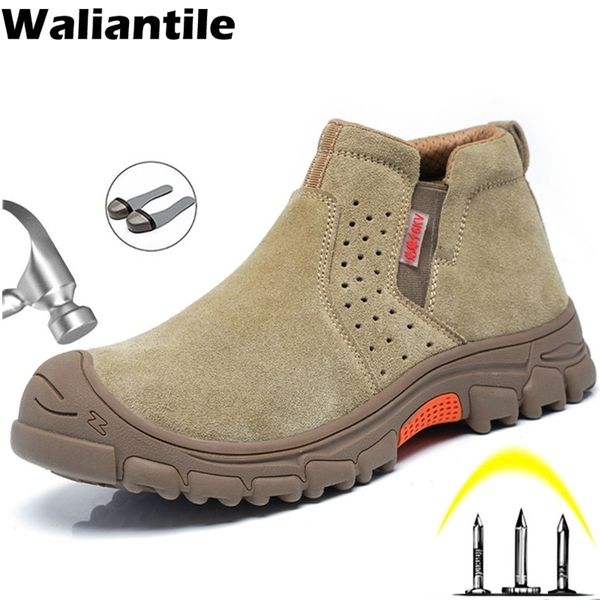 boots waliantile welding safety boots for men antismashing construction work shoes puncture proof indestructible safety work boots 221007, Black
boots waliantile welding safety boots for men antismashing construction work shoes puncture proof indestructible safety work boots 221007, Black