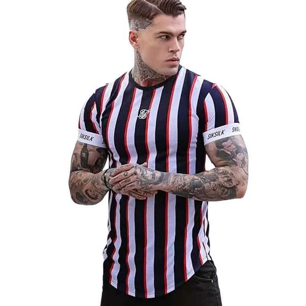 men's t-shirts sik silk 2021 summer men's new casual t-shirt fashion striped tide brand hip-hop short-sleeved street clothing spor, White;black
men's t-shirts sik silk 2021 summer men's new casual t-shirt fashion striped tide brand hip-hop short-sleeved street clothing spor, White;black