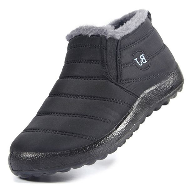 boots men s winter shoes warm fur snow botas hombre lightweight ankle chaussure homme casual 221007, Black
boots men s winter shoes warm fur snow botas hombre lightweight ankle chaussure homme casual 221007, Black