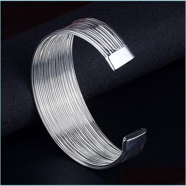 bangle 925 sterling sier mti-line bracelets bangle for women fashion jewelry gift drop delivery 2021 lulubaby dhn1h, Black
bangle 925 sterling sier mti-line bracelets bangle for women fashion jewelry gift drop delivery 2021 lulubaby dhn1h, Black