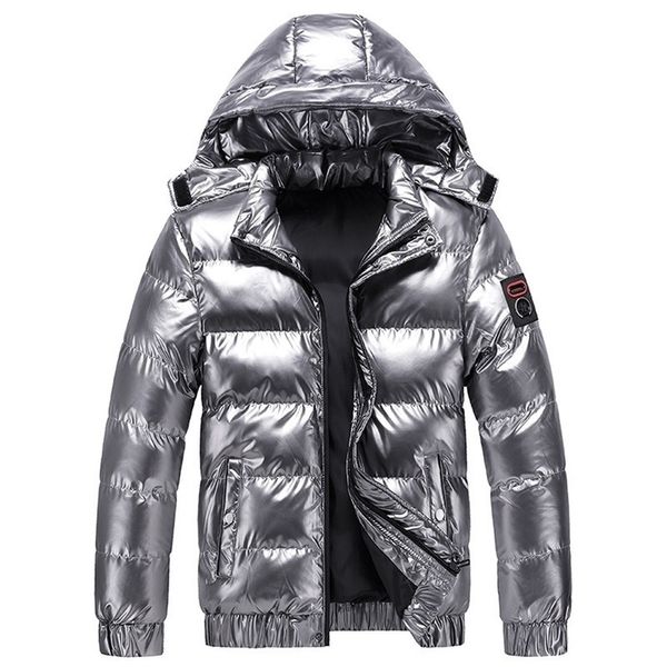 mens down parkas winter fashion streetwear cotton warm glossy hoodies coats casual solid color outdwear thermal 2201006, Black
mens down parkas winter fashion streetwear cotton warm glossy hoodies coats casual solid color outdwear thermal 2201006, Black
