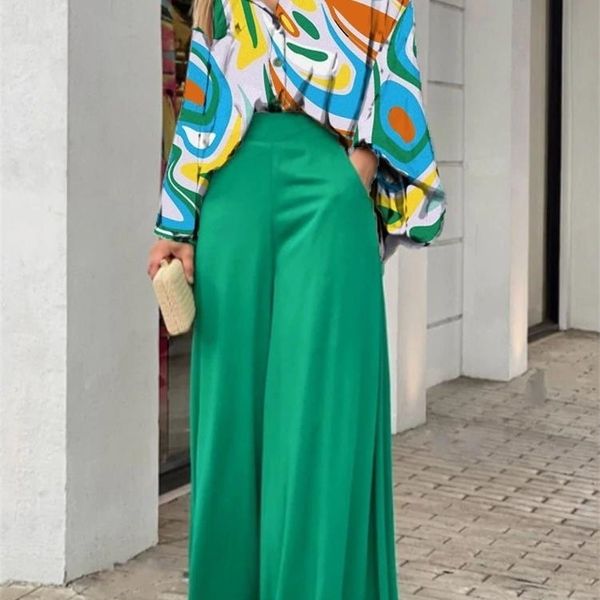 women's two piece pants fashion batwing sleeve wide leg women two piece sets womens outifits fall clothes green elegant office shirt 2, White
women's two piece pants fashion batwing sleeve wide leg women two piece sets womens outifits fall clothes green elegant office shirt 2, White