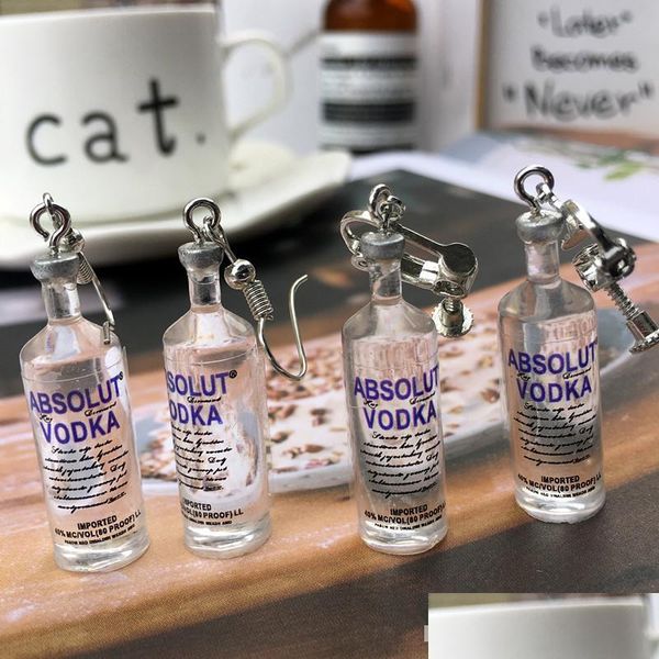 dangle chandelier funny drinking jewelry acrylic creative vodka bottle dangle earrings for girl transparent bottles drop newdhdhxkn, Silver
dangle chandelier funny drinking jewelry acrylic creative vodka bottle dangle earrings for girl transparent bottles drop newdhdhxkn, Silver