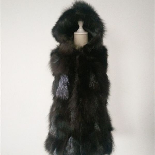 women's fur faux real natural genuine fur vest with hood women fashion sliver gilet jackets ladies over coat outwear 221006, Black
women's fur faux real natural genuine fur vest with hood women fashion sliver gilet jackets ladies over coat outwear 221006, Black