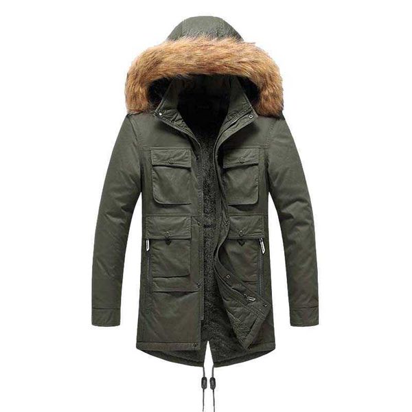 men's down parkas men's winter jacket fur hooded warm coat mid long windbreaker male autumn thick down cotton-padd thermal parka t, Black
men's down parkas men's winter jacket fur hooded warm coat mid long windbreaker male autumn thick down cotton-padd thermal parka t, Black