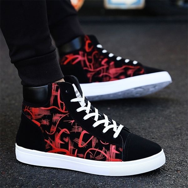 dress shoes 9 high sneakers men canvas cool street young male black blue red mens causal 221007
dress shoes 9 high sneakers men canvas cool street young male black blue red mens causal 221007