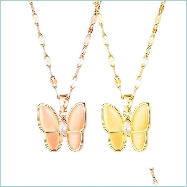 pendant necklaces ins fashion simple lovely pretty diamond butterfly necklace titanium stainless steel pendant necklaces for women gi dh2jl, Silver
pendant necklaces ins fashion simple lovely pretty diamond butterfly necklace titanium stainless steel pendant necklaces for women gi dh2jl, Silver