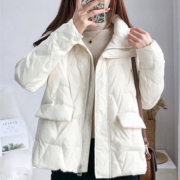 womens wool blends winter coat women jacket beige clothes parkas loose thicken warm female zipper thick outwear casual fashion 221007, Black
womens wool blends winter coat women jacket beige clothes parkas loose thicken warm female zipper thick outwear casual fashion 221007, Black