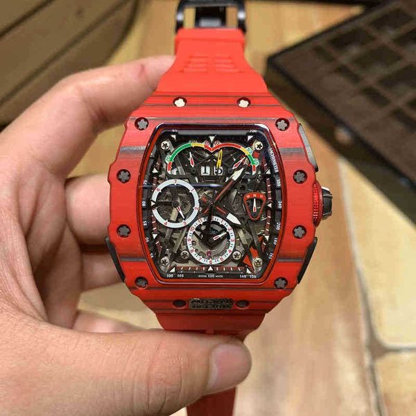 watches wristwatch designer luxury mens mechanical watch richa milles business leisure r50-03 fully automatic carbon fiber case tape swiss, Slivery;golden
watches wristwatch designer luxury mens mechanical watch richa milles business leisure r50-03 fully automatic carbon fiber case tape swiss, Slivery;golden
