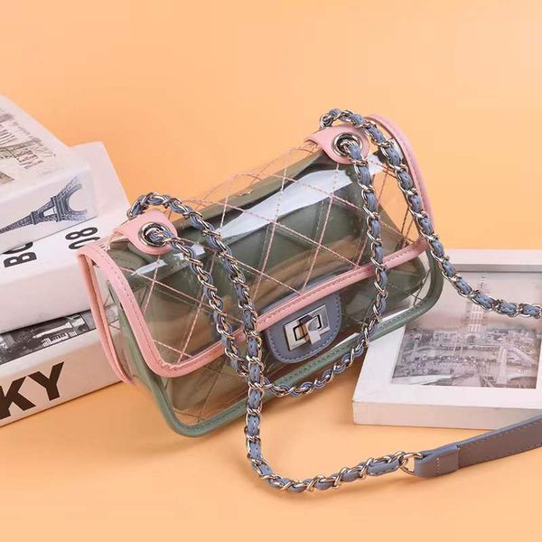 2022 trend korean women laser transparent bags crossbody shoulder summer bags messenger pvc waterproof beach bags
2022 trend korean women laser transparent bags crossbody shoulder summer bags messenger pvc waterproof beach bags