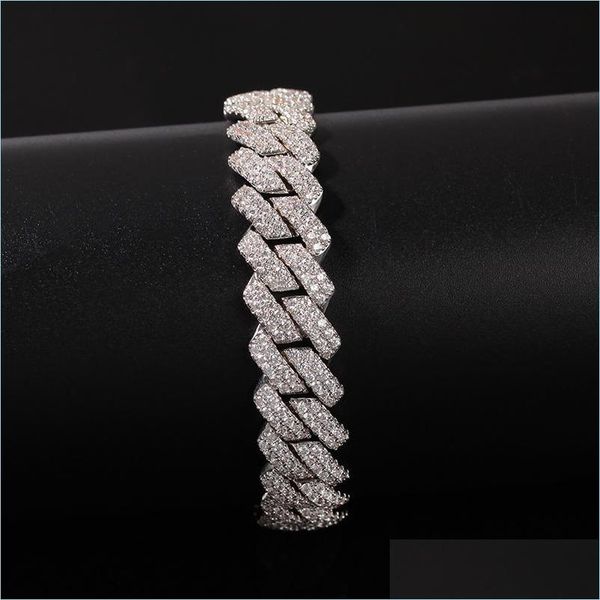 link chain chain hip hop and cubic zirconia bling iced out gold sier open lock seamless cuban miami link bracelet for men rapper jew dhepp, Black
link chain chain hip hop and cubic zirconia bling iced out gold sier open lock seamless cuban miami link bracelet for men rapper jew dhepp, Black