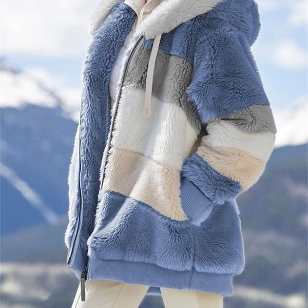 women's jackets winter women's coat fashion casual stitching plaid ladies hooded zipper coat cashmere women jacket casacos de inve, Black;brown
women's jackets winter women's coat fashion casual stitching plaid ladies hooded zipper coat cashmere women jacket casacos de inve, Black;brown
