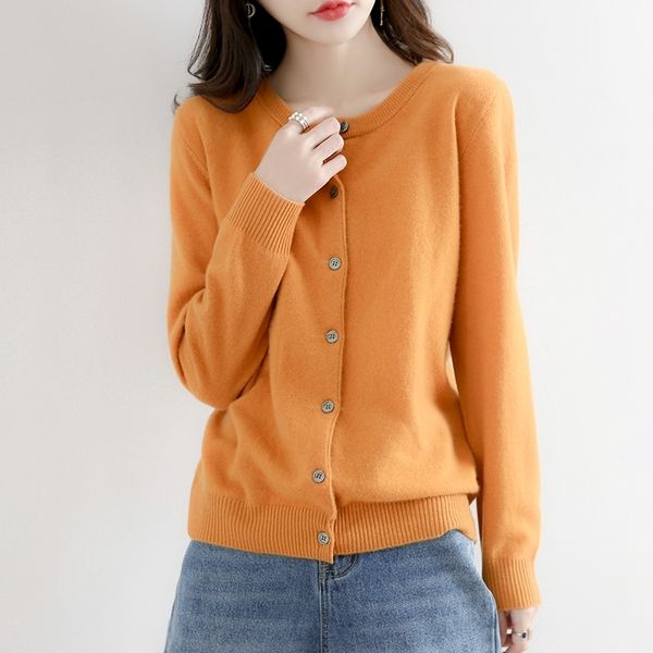 women's knits tees autumn and winter wool blend sweater woman oneck cardigan fashion casual knitted solid color sweater 15 colors 2210, White
women's knits tees autumn and winter wool blend sweater woman oneck cardigan fashion casual knitted solid color sweater 15 colors 2210, White
