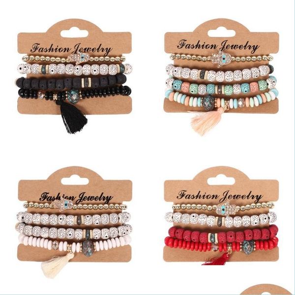 beaded strands fashion mtilayer tassel beaded bracelets boho charms bracelet jewelry for women gift 202 d3 drop delivery 2021 ffshop2 dhggm, Black
beaded strands fashion mtilayer tassel beaded bracelets boho charms bracelet jewelry for women gift 202 d3 drop delivery 2021 ffshop2 dhggm, Black