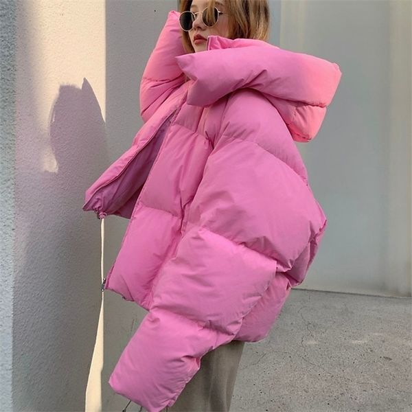 women's down parkas oversized women winter jacket short hooded parkas casual solid color thicken warm cotton-padded outerwear puffer co, Black
women's down parkas oversized women winter jacket short hooded parkas casual solid color thicken warm cotton-padded outerwear puffer co, Black