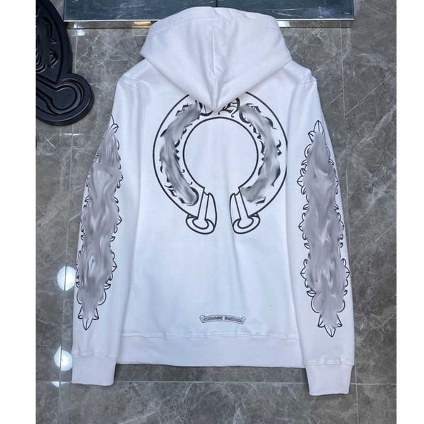 men's clothing fleece classic luxury sweatshirts brand ch designer hoodie fashion men women horseshoe sanskrit loose zipper jacket pull, Black
men's clothing fleece classic luxury sweatshirts brand ch designer hoodie fashion men women horseshoe sanskrit loose zipper jacket pull, Black