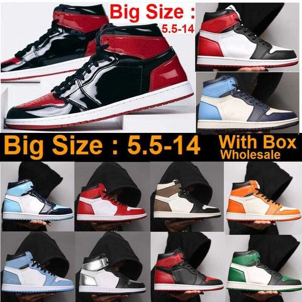 women men big size 36-48 large basketball shoes 1 bred patent 1s white university blue satin black toe pine green mid banned dark mocha
women men big size 36-48 large basketball shoes 1 bred patent 1s white university blue satin black toe pine green mid banned dark mocha
