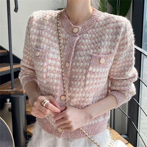 womens knits tees korean fashion plaid cropped knitted cardigan women elegant long sleeve sweater jacket female casual crew neck cute knitwe, White
womens knits tees korean fashion plaid cropped knitted cardigan women elegant long sleeve sweater jacket female casual crew neck cute knitwe, White