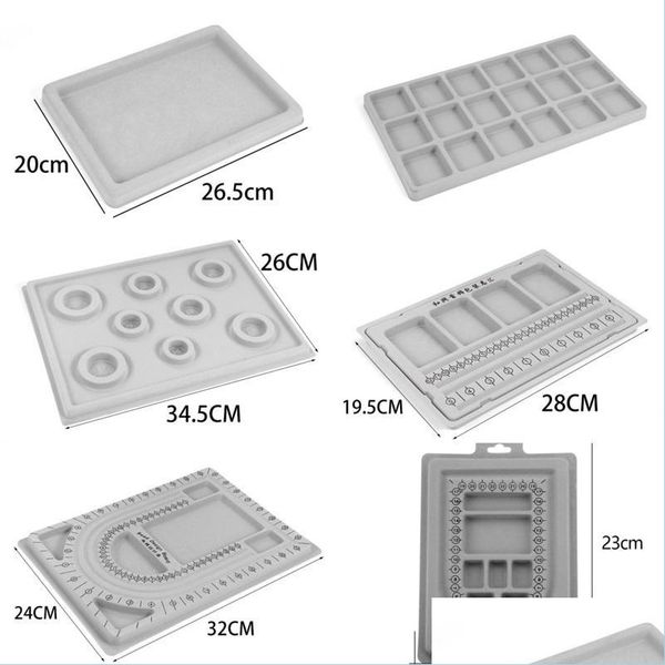 jewelry tray gray flocked bead board for diy bracelet necklace beading jewelry making organizer tray design craft measuring tool acce dhbsu, Black
jewelry tray gray flocked bead board for diy bracelet necklace beading jewelry making organizer tray design craft measuring tool acce dhbsu, Black