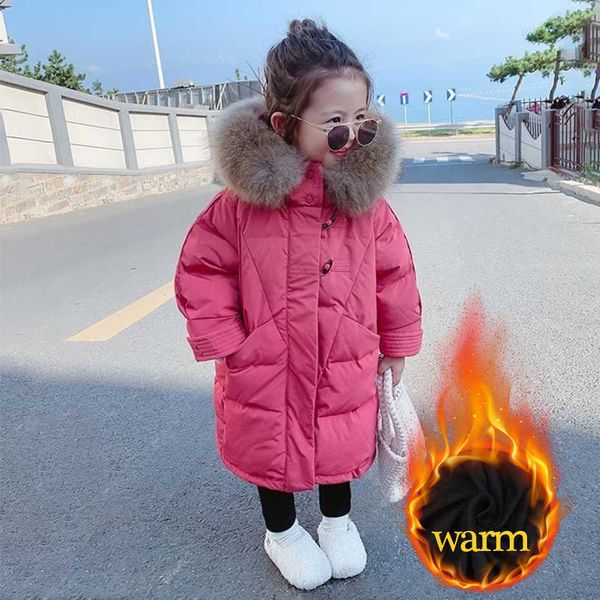 jackets girls winter parka coat fur hoodies thick warm girls coats cotton padded kids jacket casual style baby girl clothes l221007, Blue;gray
jackets girls winter parka coat fur hoodies thick warm girls coats cotton padded kids jacket casual style baby girl clothes l221007, Blue;gray