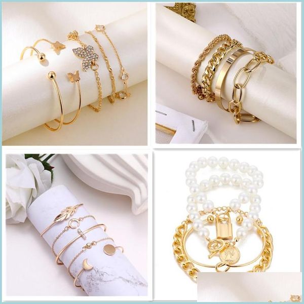 charm bracelets charm love bracelets set bohemian gold pearl beads layered hand chain fashion bangles for women party jewe bdejewelry dhinw, Golden;silver
charm bracelets charm love bracelets set bohemian gold pearl beads layered hand chain fashion bangles for women party jewe bdejewelry dhinw, Golden;silver