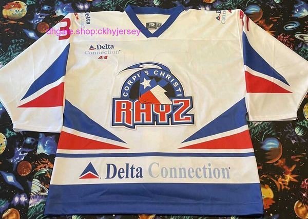 new jerseys stitched rare ot corpus christi ice rayz delta connection hockey jersey mens kids throwback jerseys, Black
new jerseys stitched rare ot corpus christi ice rayz delta connection hockey jersey mens kids throwback jerseys, Black