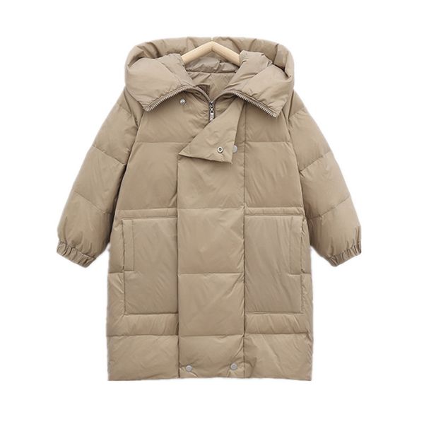 down coat children's jacket over the knee long style fashion boys and girls thick warm winter clothes 4 solid colors 221007, Blue;gray
down coat children's jacket over the knee long style fashion boys and girls thick warm winter clothes 4 solid colors 221007, Blue;gray