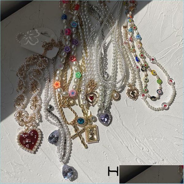 pendant necklaces vintage pendant necklaces sweet choker weave pearls red heart colorf beaded irregar flowers rhinestone necklace for dhjao, Silver
pendant necklaces vintage pendant necklaces sweet choker weave pearls red heart colorf beaded irregar flowers rhinestone necklace for dhjao, Silver