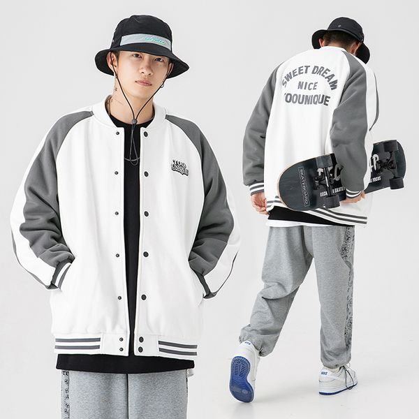 men's leather faux leather men's bomber jacket casual autumn fashion streetwear multi pocket embroidery male women clothes oversiz, Black
men's leather faux leather men's bomber jacket casual autumn fashion streetwear multi pocket embroidery male women clothes oversiz, Black