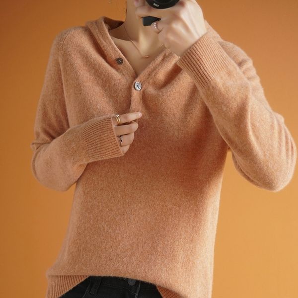 women's knits tees autumn winter 100 wool warm women's vneck pullover sweatshirt wild casual solid color buckle knitted bottoming, White
women's knits tees autumn winter 100 wool warm women's vneck pullover sweatshirt wild casual solid color buckle knitted bottoming, White