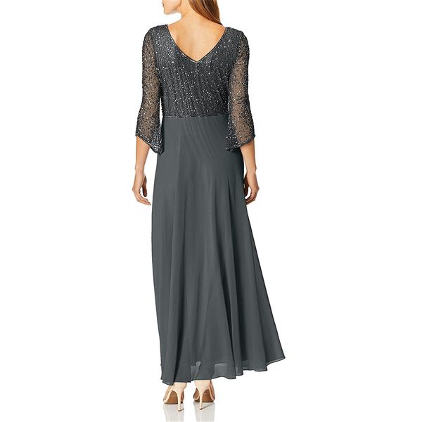 mother of the bride dresses vintage 3/4 sleeves a-line fit new in evening gown v-neck american size, Black;red
mother of the bride dresses vintage 3/4 sleeves a-line fit new in evening gown v-neck american size, Black;red