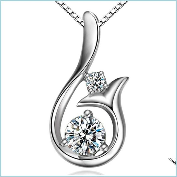 pendant necklaces grade pendant necklace cubic zircon 30% 925 sterling sier little mermaid wedding party women jewelry drop deliv dhg34, Silver
pendant necklaces grade pendant necklace cubic zircon 30% 925 sterling sier little mermaid wedding party women jewelry drop deliv dhg34, Silver
