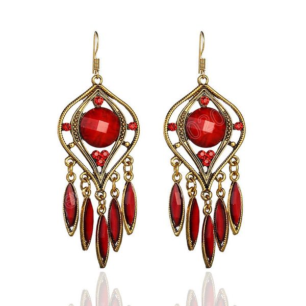 red water drop dangle earrings women gold color geometry alloy bohemia earrings statement hangers, Silver
red water drop dangle earrings women gold color geometry alloy bohemia earrings statement hangers, Silver
