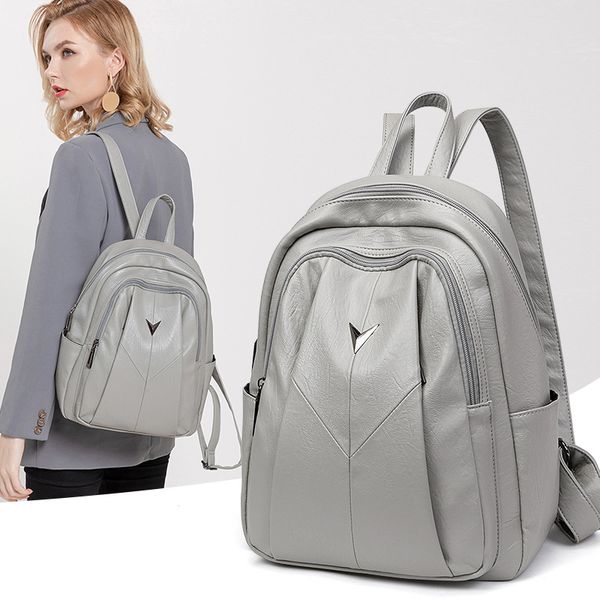 women men backpack style genuine leather fashion casual bags small girl schoolbag business lapbackpack charging bagpack rucksack sport&outdo
women men backpack style genuine leather fashion casual bags small girl schoolbag business lapbackpack charging bagpack rucksack sport&outdo