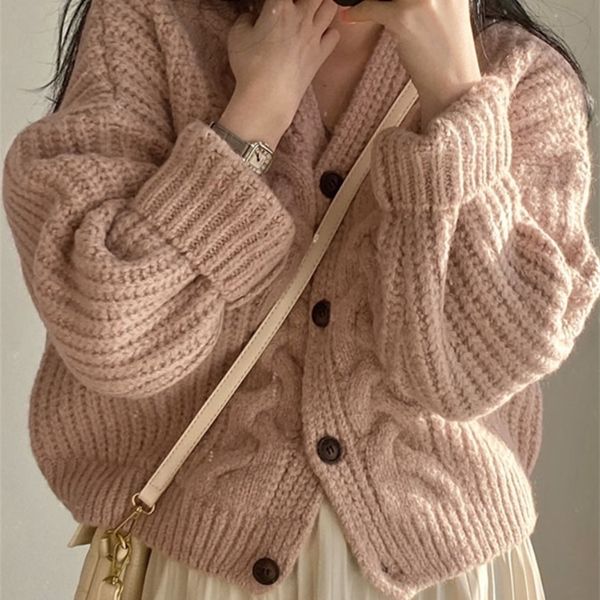 women's knits tees onalippa autumn lazy style loose knit cardigan simple casual v neck puff sleeve hemp pattern single breasted sweater, White
women's knits tees onalippa autumn lazy style loose knit cardigan simple casual v neck puff sleeve hemp pattern single breasted sweater, White