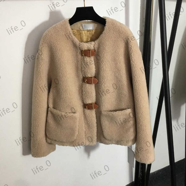 brand women jackets lambs wool round neck long sleeve letter sheepskin buckle printed lining thicken warm outerwear fashion womens jacket, Black;brown
brand women jackets lambs wool round neck long sleeve letter sheepskin buckle printed lining thicken warm outerwear fashion womens jacket, Black;brown