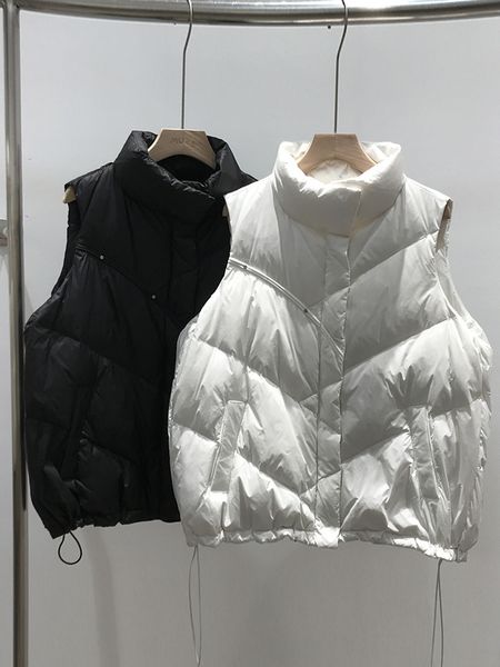 women's vests janveny winter sleeveless jacket women 90 white duck down vest puffer waistcoat ultra light winderproof female gilet 2210, Black;white
women's vests janveny winter sleeveless jacket women 90 white duck down vest puffer waistcoat ultra light winderproof female gilet 2210, Black;white