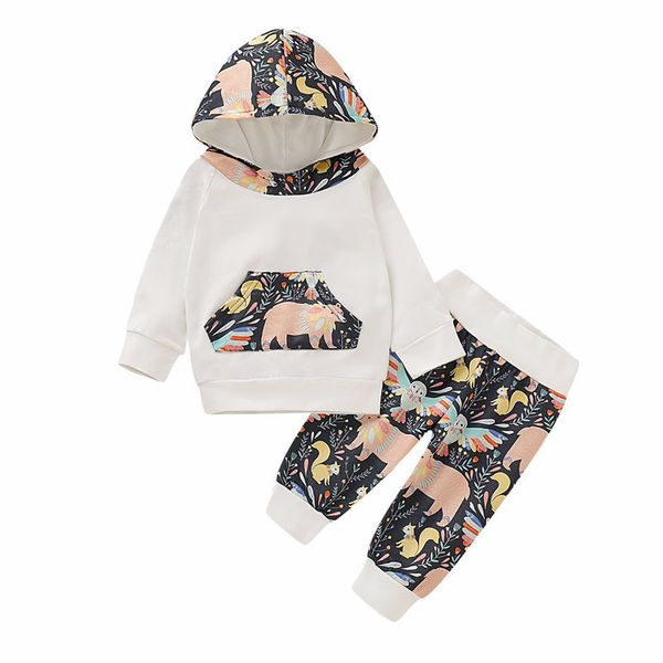 clothing sets 0 2 years born baby kids suit for girls boys clothes set long sleeve children s hooded cartoon print sweatshirt pant outfits 2, White
clothing sets 0 2 years born baby kids suit for girls boys clothes set long sleeve children s hooded cartoon print sweatshirt pant outfits 2, White
