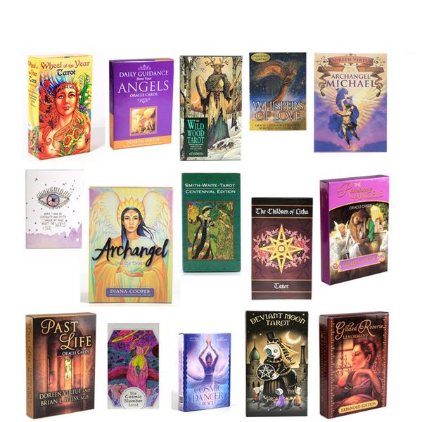 tarot cards fortune telling game oracle mysterious divination golden art card board deck games wholesale
tarot cards fortune telling game oracle mysterious divination golden art card board deck games wholesale