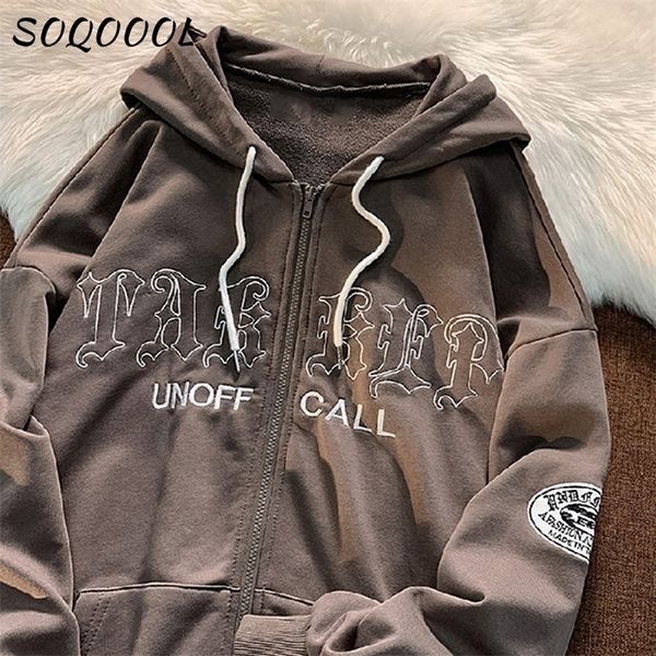women's hoodies sweatshirts loose zip up hoodies women grunge punk hooded jackets y2k clothes autumn winter vintage letter print sweats, Black
women's hoodies sweatshirts loose zip up hoodies women grunge punk hooded jackets y2k clothes autumn winter vintage letter print sweats, Black