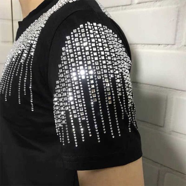 men's t-shirts summer slim fit t-shirts tee shirt homme diamond tassel social club outfits t shirt men short sleeve streetwear men t230, White;black
men's t-shirts summer slim fit t-shirts tee shirt homme diamond tassel social club outfits t shirt men short sleeve streetwear men t230, White;black