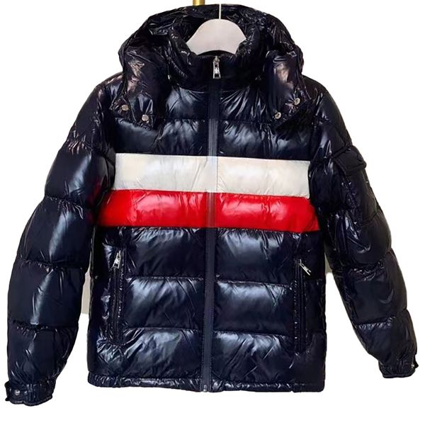 designer mens down parkas boys and girls' same splice stand collar removable hat winter air warm windproof baby jacket, Black
designer mens down parkas boys and girls' same splice stand collar removable hat winter air warm windproof baby jacket, Black