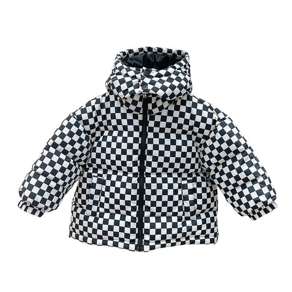 down coat fashion korean style children's jacket plaid design hooded thicken warm winter clothes for girls and boys 221007, Blue;gray
down coat fashion korean style children's jacket plaid design hooded thicken warm winter clothes for girls and boys 221007, Blue;gray