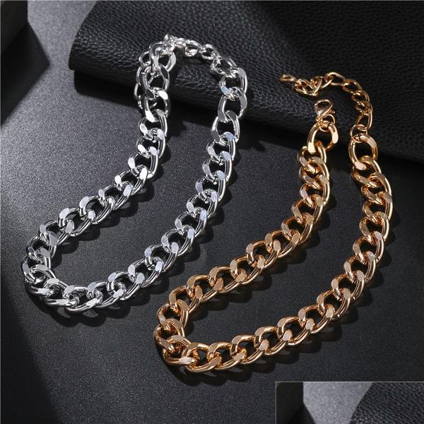 pendant necklaces golden fashion creative simple personality metal chain short punk circle thick necklace clavicle 2170 q2 drop deliv dh7f2, Silver
pendant necklaces golden fashion creative simple personality metal chain short punk circle thick necklace clavicle 2170 q2 drop deliv dh7f2, Silver