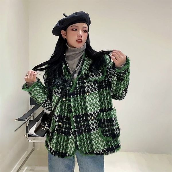 womens jackets france green plaid vintage tweed jacket y2k basic jacket spring clothes for techwear plus size women clothing winter outerwea, Black;brown
womens jackets france green plaid vintage tweed jacket y2k basic jacket spring clothes for techwear plus size women clothing winter outerwea, Black;brown