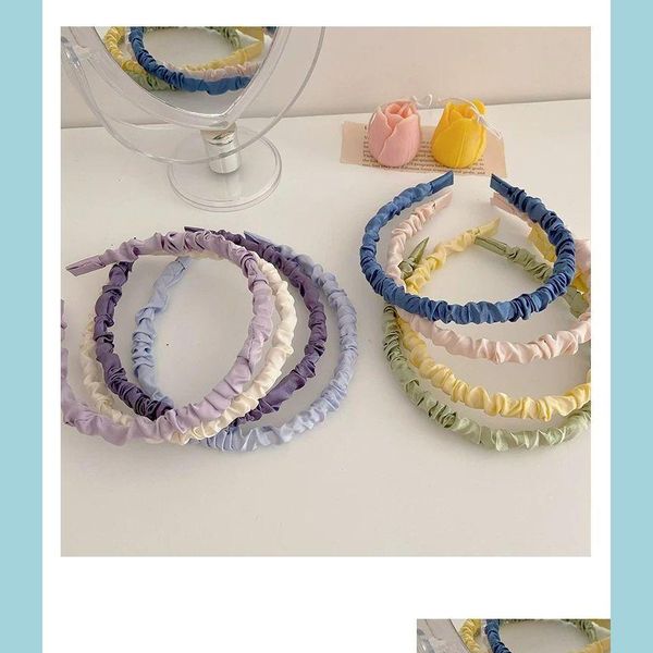 headbands wholesale versatile satin pleated hairbands hair jewelry sweet temperament accessories yao drop delivery 2021 bdehome dhy7d, Silver
headbands wholesale versatile satin pleated hairbands hair jewelry sweet temperament accessories yao drop delivery 2021 bdehome dhy7d, Silver