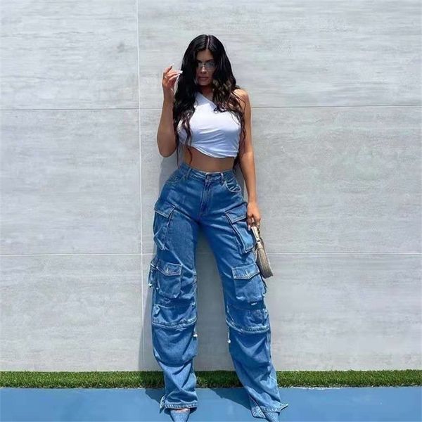 women's jeans high waist flap pocket side jeans kelly same women's large size 221007, Blue
women's jeans high waist flap pocket side jeans kelly same women's large size 221007, Blue