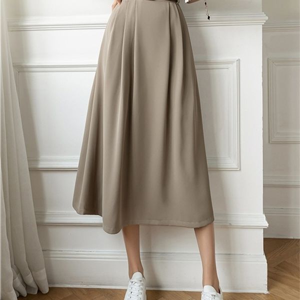 casual dresses high waist women arrival fashion korean style solid color all-match ladies elegant a-line long skirt w1082 221007, Black;gray
casual dresses high waist women arrival fashion korean style solid color all-match ladies elegant a-line long skirt w1082 221007, Black;gray